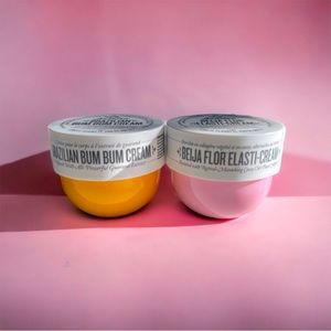 Sol De Janeiro Brazilian Bum Bum Cream and Beija Flor Elasti-Cream 25ml Each